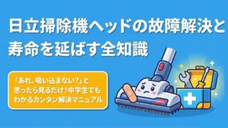 「日立掃除機のヘッドが壊れやすい」のは本当？失敗しない対処法 