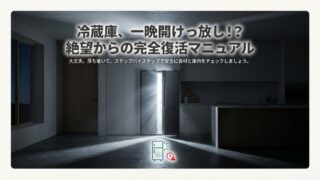 冷蔵庫を開けっ放しで10時間…食材は腐る？故障や電気代の真実 