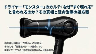 買う前に見て！ドライヤーモンスターはすぐ壊れる？悪い評判の真相と寿命 