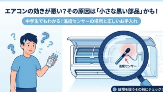 エアコンの温度センサーはどこ？掃除や故障時の確認ポイントを徹底解説 