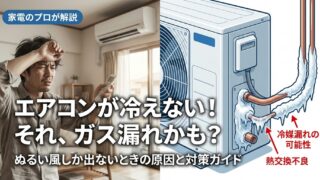 エアコンのガス漏れの修理費用相場を紹介！買い替え基準もプロが解説 