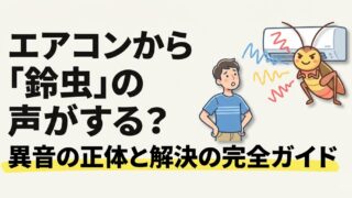 プロが教える！エアコンの鈴虫のような音の直し方と原因完全ガイド 