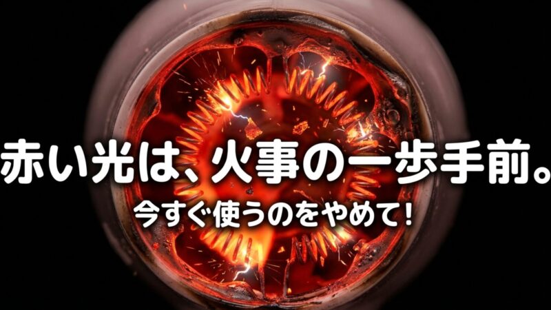ドライヤーが赤くなる原因は故障？危険な火花や対処法を解説 