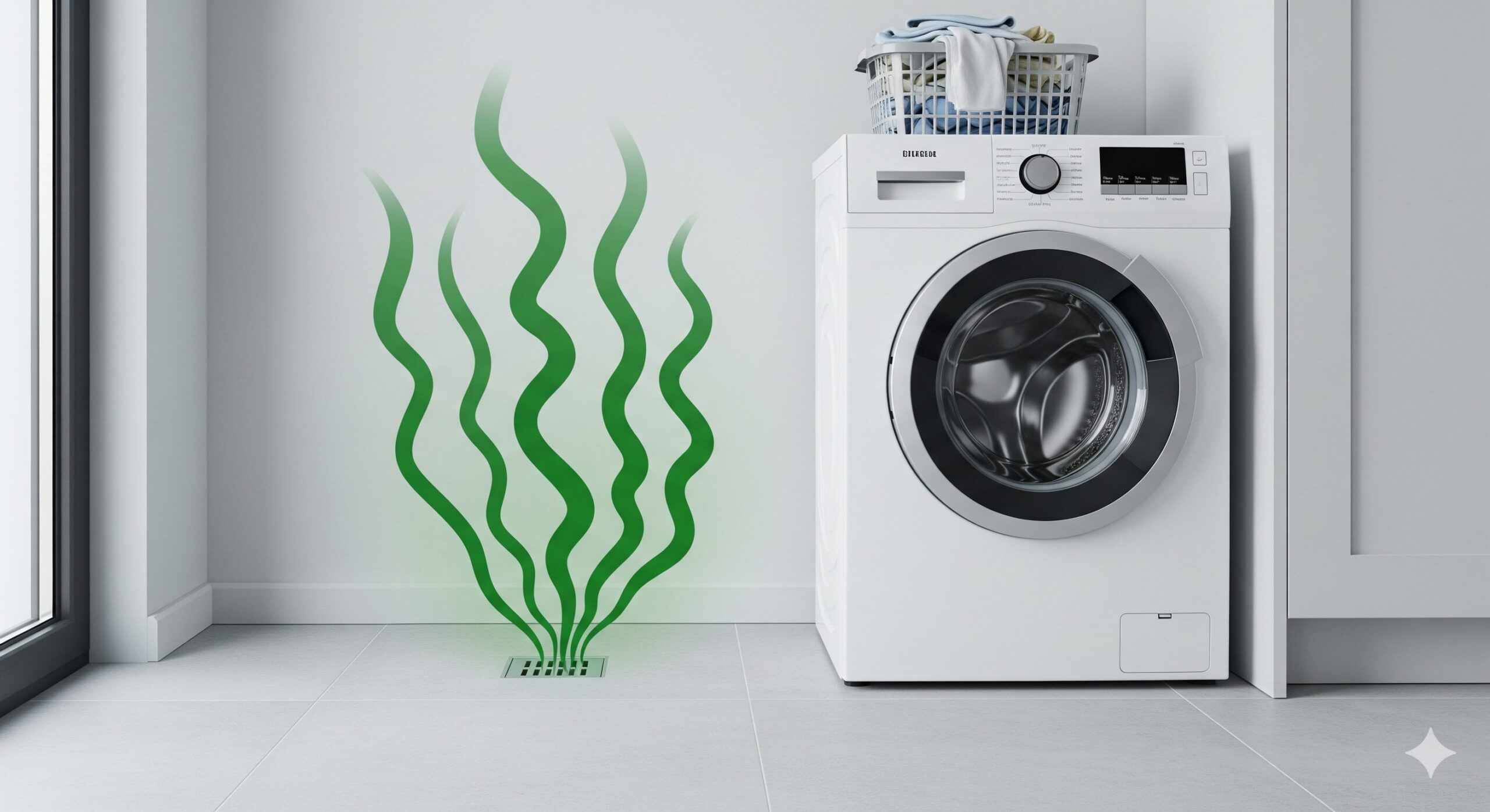 使ってない時の洗濯機の排水口が臭い問題