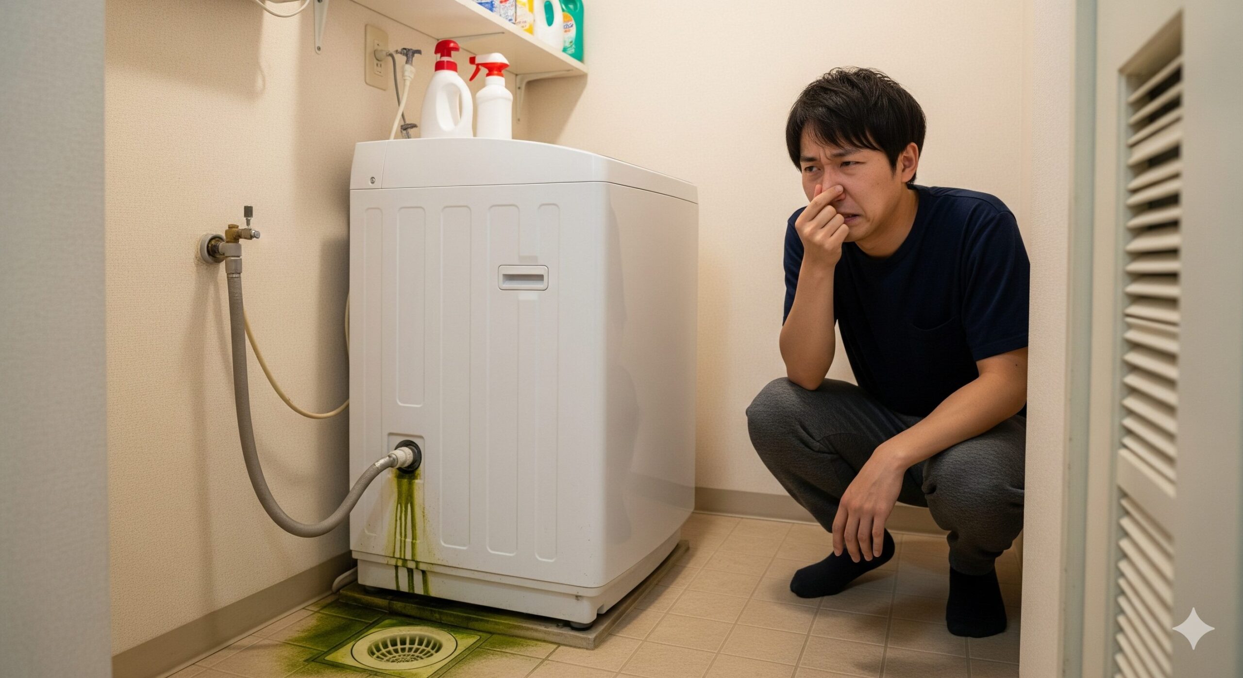 賃貸で洗濯機の排水溝が臭い！原因を探る対策の第一歩