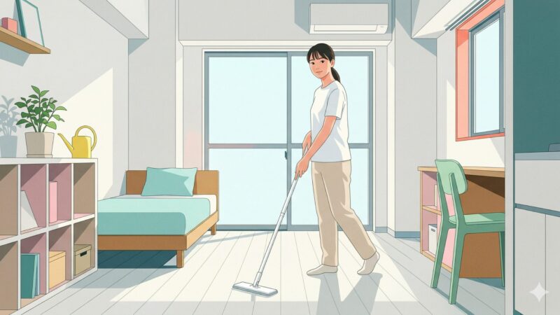 一人暮らしに掃除機はいらない？床材で変わる正解をプロがズバリ解説