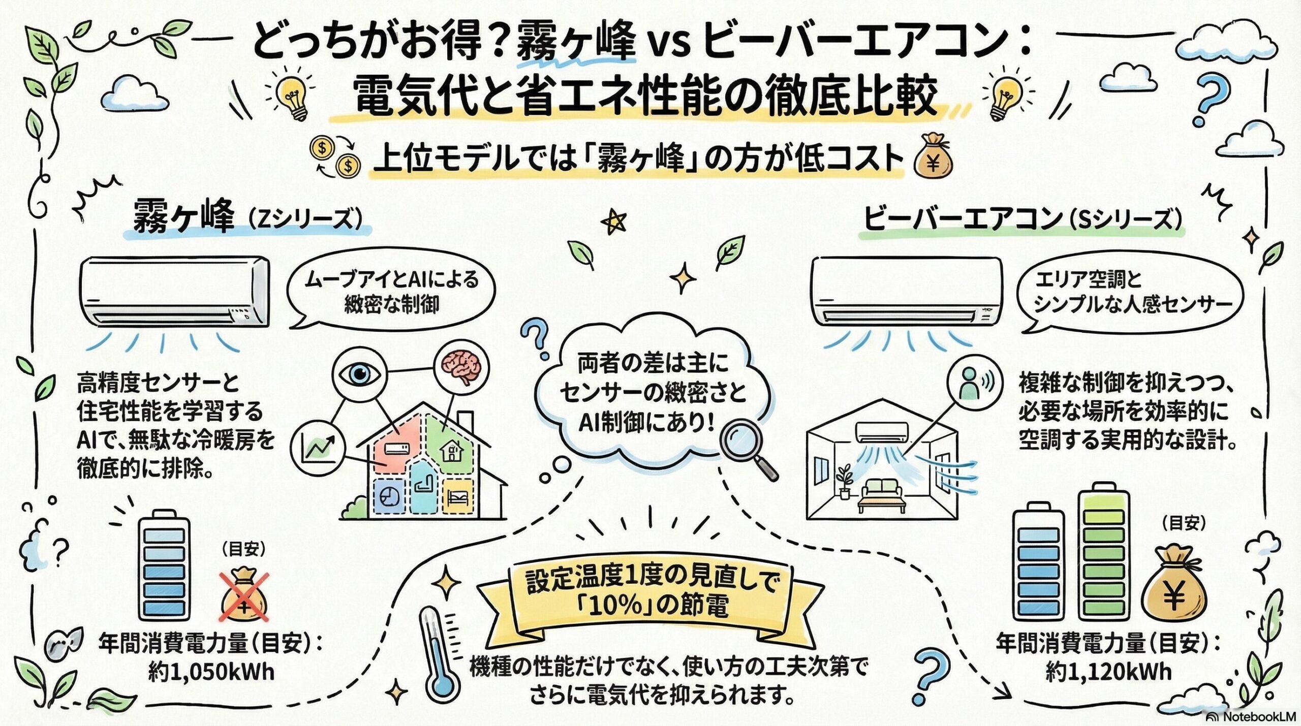 電気代はどっちが安い?運用コスト検証