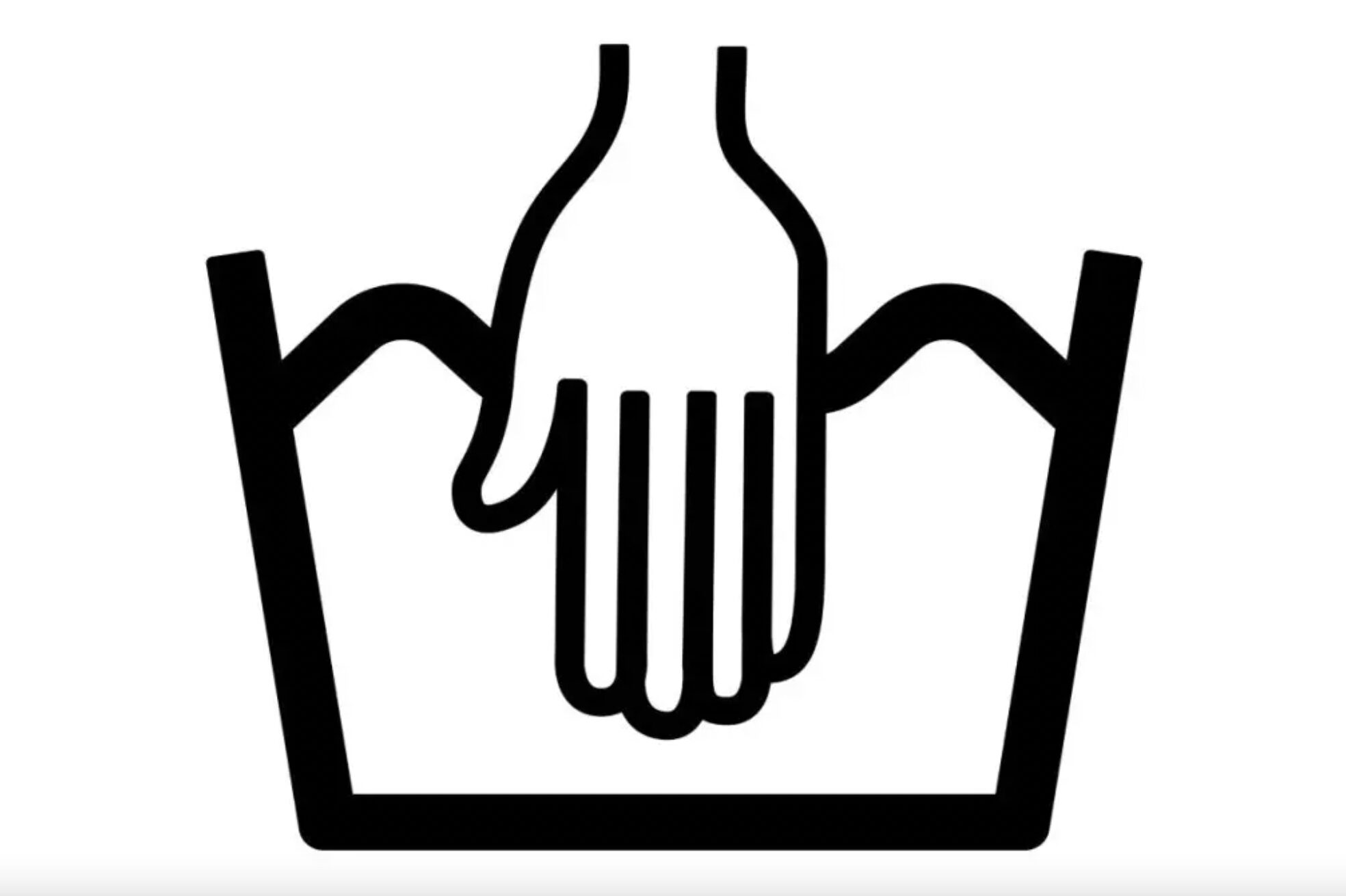 手洗いマークの画像